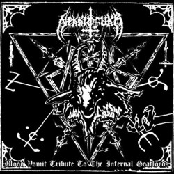 NEKKROFUKK - Blood Vomit Tribute To The Infernal Goatlords (MCD)