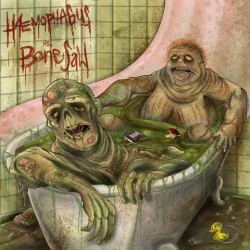 BONESAW/HAEMOPHAGUS - Split (CD)