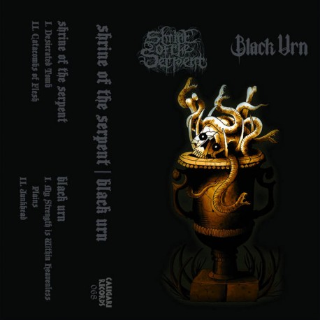 SHRINE OF THE SERPENT/BLACK URN - Split (TAPE)