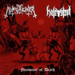 NUNSLAUGHTER/HATEVOMIT - Nunvomit Of Death (EP)