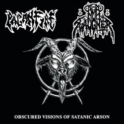 NUNSLAUGHTER/PAGANFIRE - Obscured Visions Of Satanic Arson (CD)